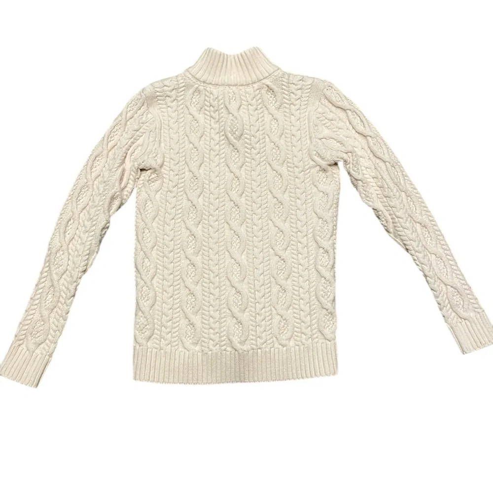 Hope And Henry Cream‎ Chunky Cable Knit Sweater